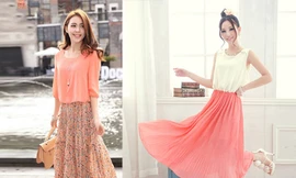 Thướt tha cùng váy maxi
