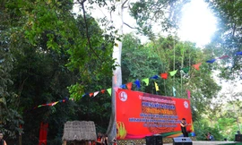 Đội chiêng tre thiếu niên buôn M'Đuk phường Ea Tam 