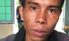 A Sap tại cơ quan điều tra. Ảnh: Hà My