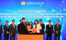 Lễ ký kết hợp tác giữa Bộ GD&ĐT với Trung Nguyên Legend