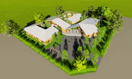 Thiết kế tổng thể Ký túc xá 115