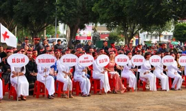 Huyện Krông Năng đã huy động được hơn 1500 người đăng ký hiến máu 