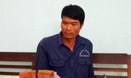 Thủ phạm Hoàng Văn Cười (ảnh: B.Liên)