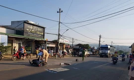 Hiện trường vụ tai nạn