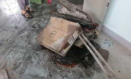 Thiết bị máy tính bị cháy rụi