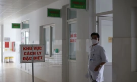 Khu vực điều trị cách ly tại Bệnh viện Đa khoa vùng Tây Nguyên