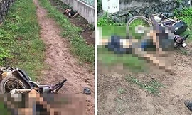 Hiện trường phát hiện thi thể 2 thanh niên