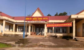 Nơi làm việc của bà Quyên