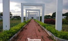 Công viên Sơn La có nhiều hạng mục đã hư hỏng