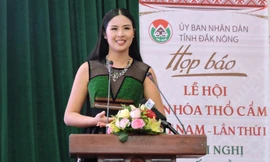 Hoa hậu Ngọc Hân- Đại sứ văn hóa thổ cẩm Việt Nam