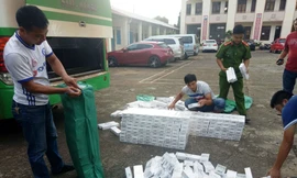 Hơn 3.500 gói thuốc lá lậu bị cơ quan chức năng TP Buôn Ma Thuột bắt giữ