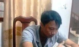 Tuấn tại cơ quan công an