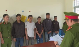 Nhóm thanh niên hỗn chiến tại cơ quan điều tra