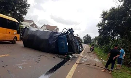 Hiện trường vụ tai nạn