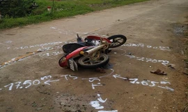 Hiện trường vụ tai nạn