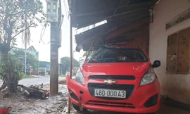 Hiện trường vụ tai nạn giao thông