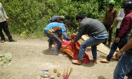 Hiện trường vụ tai nạn