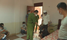 Hiện trường vụ đánh bạc