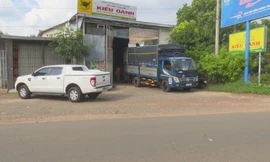 Cơ quan chức năng phát hiện bên trong kho hàng Kiều Oanh có hàng chục tấn phân bón không hóa đơn chứng từ và hết hạn sử dụng