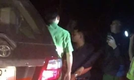 Hiện trường vụ bắt giữ 2 phóng viên