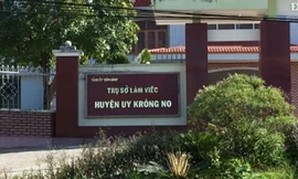 Trụ sở làm việc Huyện ủy Krông Nô