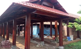 Một góc nhà của ông Nguyễn Văn Quyến 