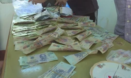 Nhóm 10 đối tượng bị bắt giữ