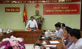 Toàn cảnh buổi họp báo