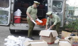 2.500 gói thuốc lá lậu vừa bị bắt giữ