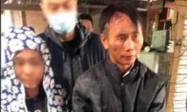 Bị can Vàng Seo Trắng khi bị bắt