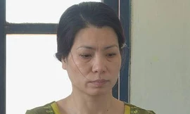 Bị can Hậu tại cơ quan điều tra