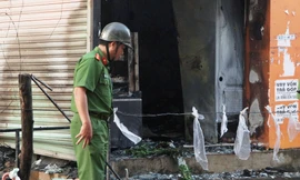 Hiện trường vụ cháy