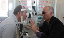 Các bệnh nhân được khám tại Bệnh viện Đa khoa tỉnh Đắk Lắk 