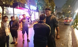 Hiện trường vụ võ sĩ Trương ĐÌnh Hoàng bắt tên trộm trong đêm