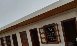 Khu phòng nghỉ xảy ra vụ cán bộ đánh bạc - Ảnh: Hoàng Long