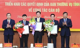 Tỉnh Thái Bình điều động, luân chuyển, bổ nhiệm hàng loạt cán bộ chủ chốt - Ảnh: Hoàng Long