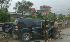 Hiện trường vụ tai nạn