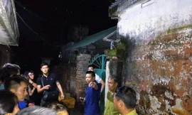 Ngôi nhà xảy ra vụ án mạng - Ảnh: Hoàng Long