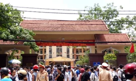 Ngày 8 và 9/6, hơn 18.000 thí sinh dự thi vào lớp 10 công lập tại Thái Bình - Ảnh: Hoàng Long