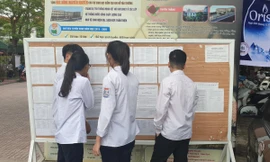 Thí sinh Nam Định đạt tỷ lệ tốt nghiệp THPT Quốc gia cao nhất toàn quốc - Ảnh: Hoàng Long