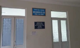 Trung tâm Dịch vụ đấu giá tài sản, nơi có Phó giám đốc vừa bị khởi tố vì đánh bạc - Ảnh: Hoàng Long