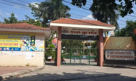 Trường PTTH Ngô Quyền năm nay có tỷ lệ "chọi" tăng đột biến - Ảnh: Hoàng Long