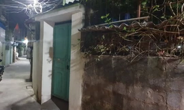 Ngôi nhà xảy ra vụ việc tại xóm Trại, xã Lộc An, thành phố Nam Định - Ảnh: Hoàng Long