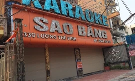 Quán karaoke Sao Băng, nơi xảy ra vụ việc - Ảnh: Văn Đông