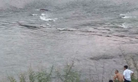 Hiện trường xảy ra vụ việc. Ảnh: Vi Huy