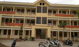 Chỉ vì dại dột, nam sinh lớp 12 đã bỏ dở sự học tại ngôi trường THPT Đồng Đăng .Ảnh: TL