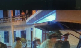 Lực lượng QLTT, Công an huyện Văn Lãng tổ chức kiểm đếm số nầm lợn nhập lậu *ảnh: TL