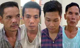 Các đối tượng trong đường dây buôn bán ma túy lần lượt sa lưới .Ảnh: TL