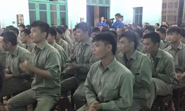 Sau sự cố học viên bỏ trốn, Cơ sở cai nghiện Lạng Sơn tổ chức giáo dục tư tưởng, an tâm điều trị .Ảnh: Duy Chiến