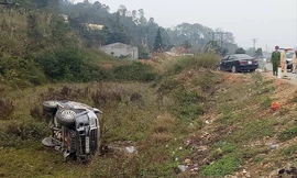 Lực lượng CSGT có mặt xử lý sự việc *ảnh: Duy Chiến